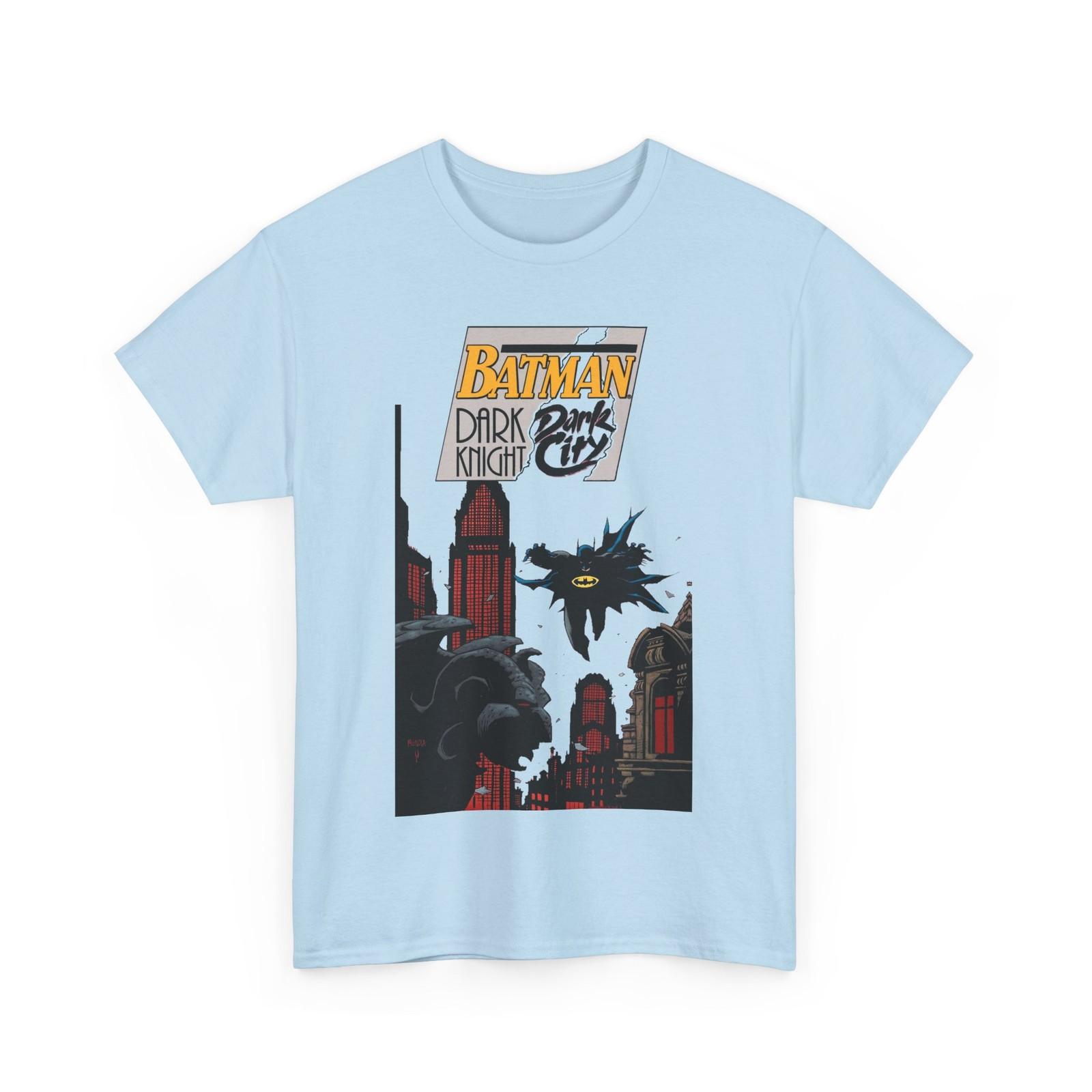 Batman: Dark Knight, Dark City T-Shirt Mens Womens Tees Top - Mike Mignola Art - Gotham - DC Comics 2XL