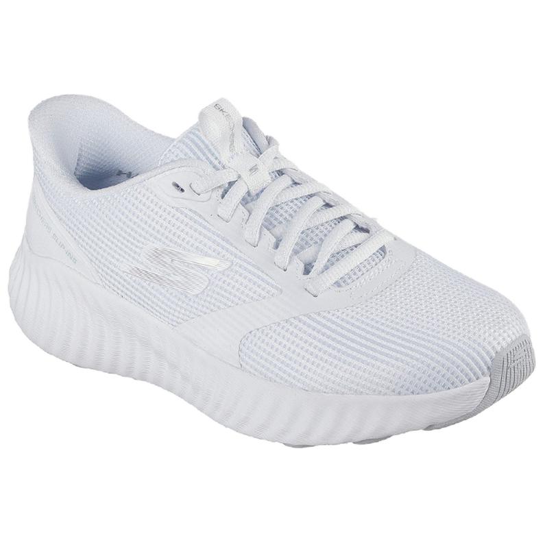 Skechers Go Series GOrun Now Stover Soft Comfortable Low-Top Casual Running Shoes Women Sneaker White 129370-WSL