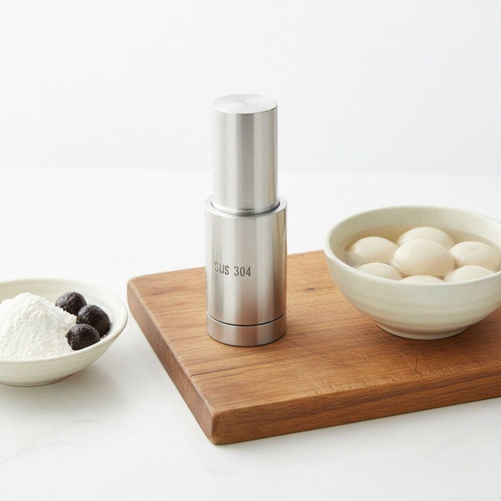 Stainless Steel Glutinous Rice Ball Stuffing Mold Easy-release Mold Efficient Glutinous Rice Ball Stuffing Maker Detachable DIY