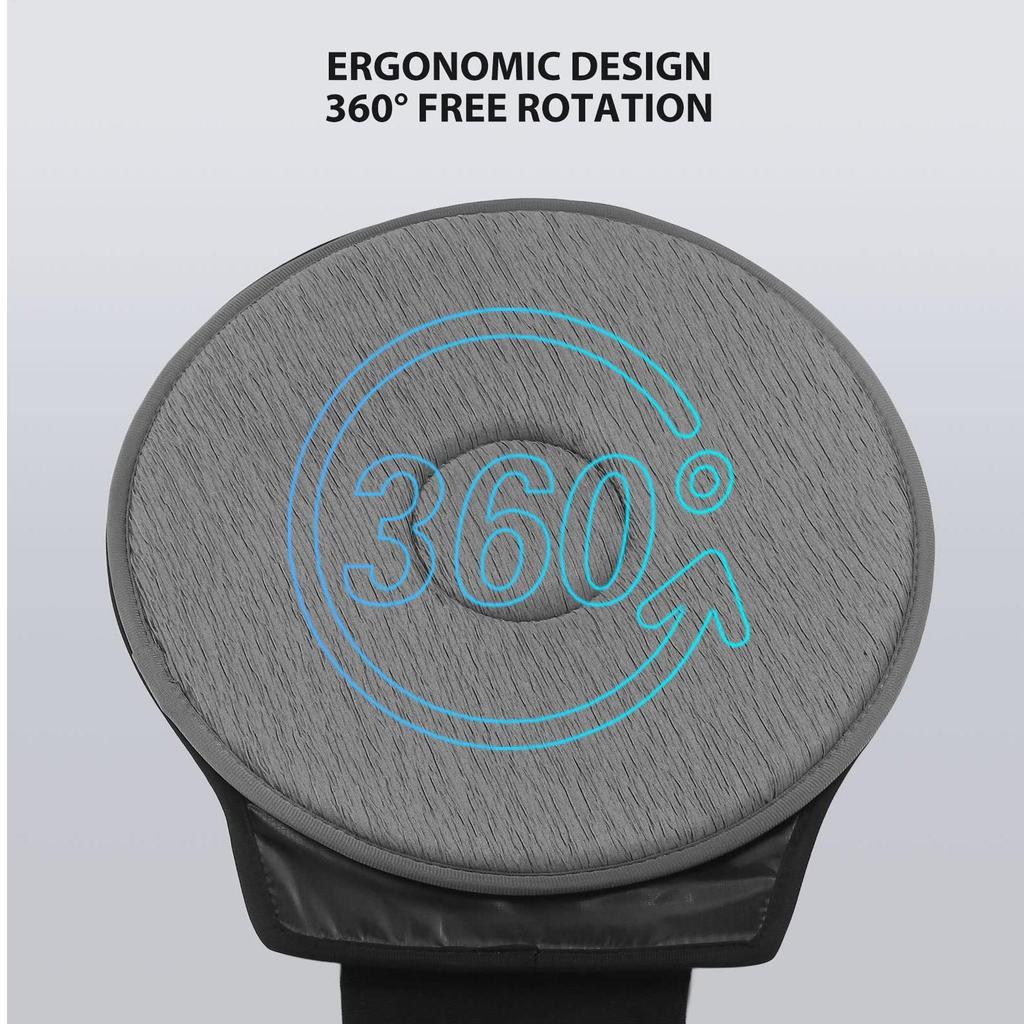 Swivel Seat Cushion 360 Degree Swivel Mat Auto Seat Cushion Pivot Disc Pad For Senior Old Men Truck SUV Vehicle Lounge Office