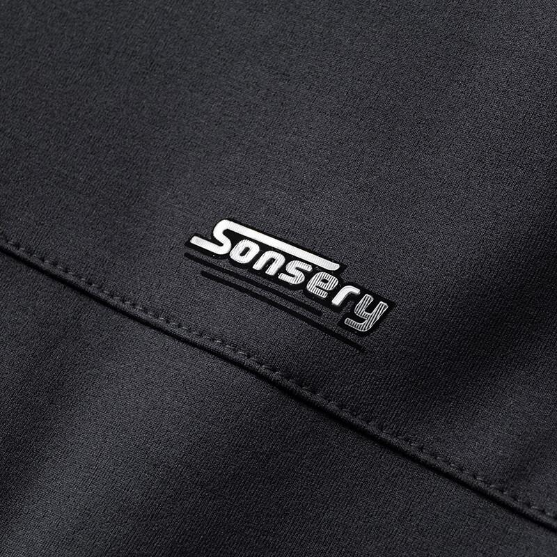 Men's Plus Size Sporty Casual Stand Collar Zip-Up Sweatshirt