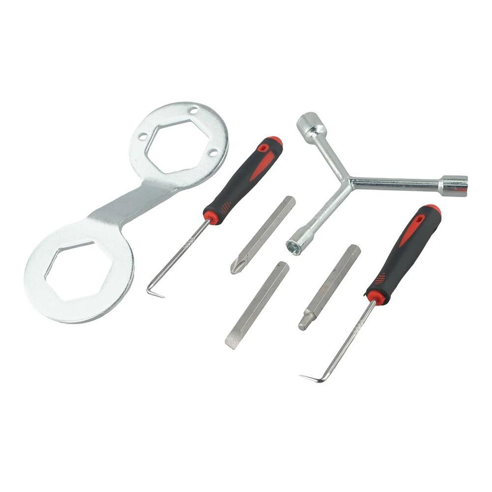 1Set Carbon Steel Impeller Removal Tool Inner Drum Wrench Screwdriver Set Hardware