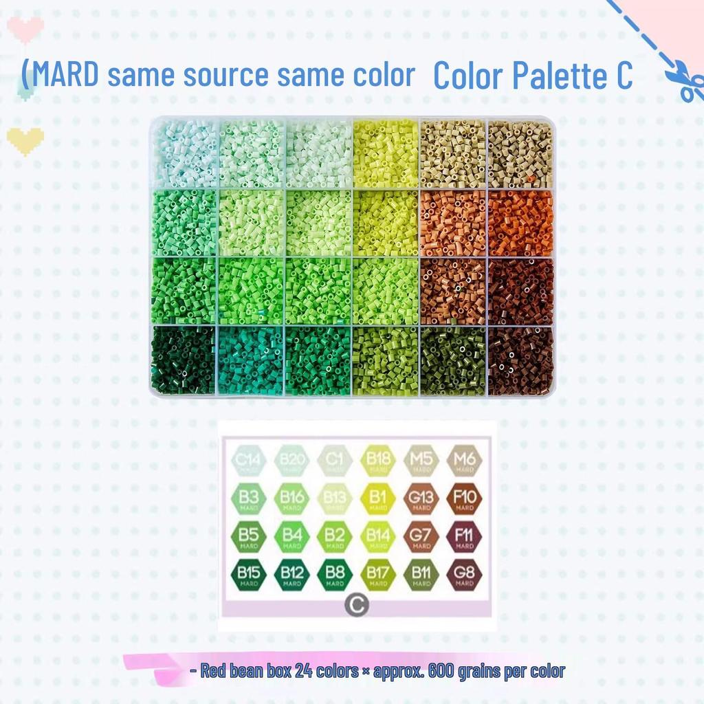 2.6mm Colorful Fusion Beads Set for Children's DIY Crafts - High Temperature Resistant