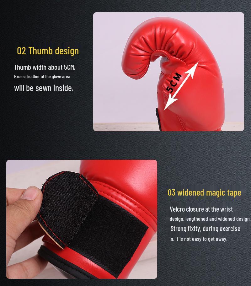 Kinder Cartoon Kampfsport Boxhandschuhe für Training und Sanda