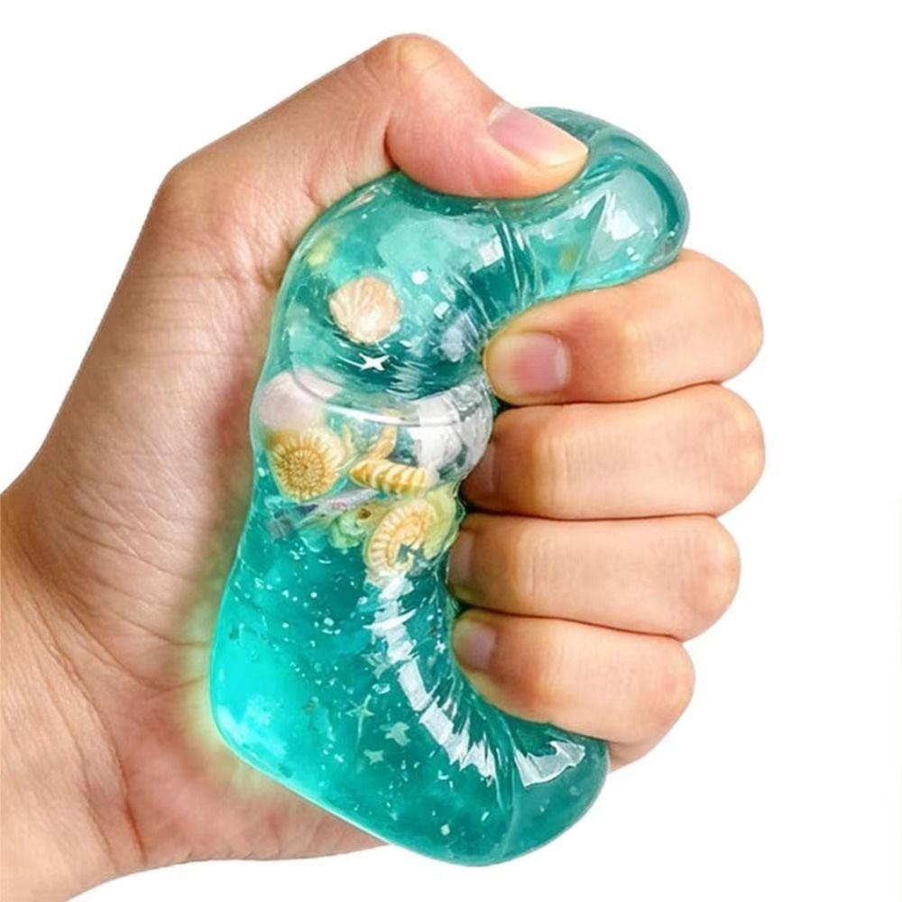 Soft Squishy Ocean Squishy Balls Slow Rebound Sensory Fidget Toy Kids Gifts