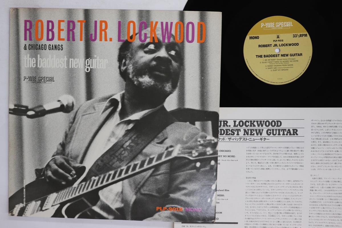 

LP Record ROBERT LOCKWOOD JR Baddest New Guitar PLP9018 P VINE SPECIAL 1980 Japan Blues Used