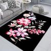 New Vintage Flower Pattern Carpet Home Decor Living Room Carpet Sofa Coffee Mat Washable Non-slip Bath Kitchen Bedroom Floor Mat