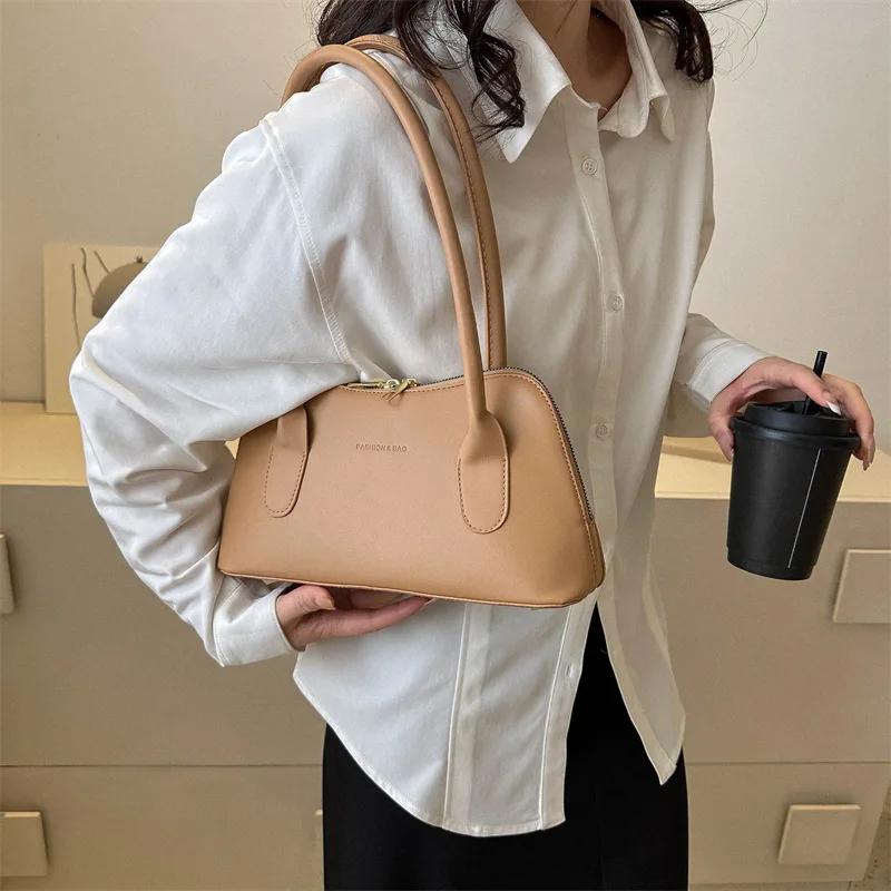 

Простая женская сумка через плечо, повседневная сумка через плечо для женщин, люксовый бренд, модный тренд, новинка