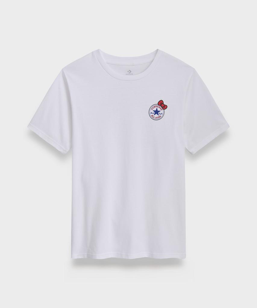 Keonbeoseu X Sanrio Characters Chuck Taylor Patch T-Shirt White Cvm5T516-Wht