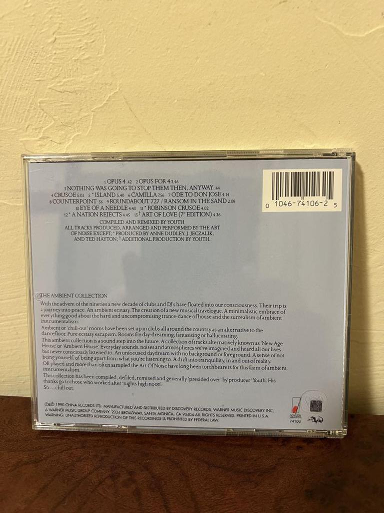 [USED] Art of Noise The Ambient Collection US Edition