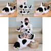 Adorable Cow Shark Plush Toy Perfect For Cuddling And Sleep With Soft Filling