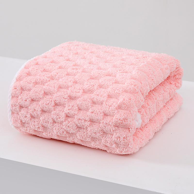 Adult Super Absorbent Ultra-fine Towel, Quick Drying Texture Towel, Soft Home Bath Towel