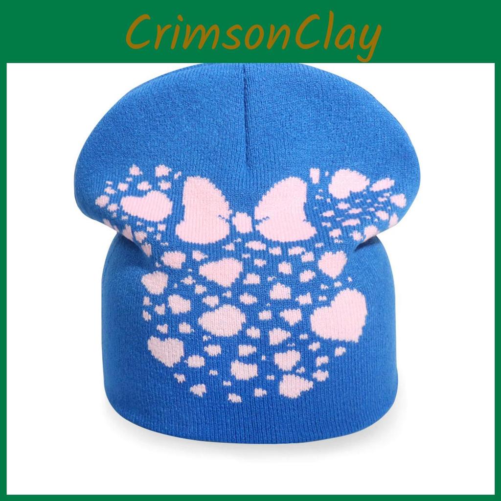 Mickey Mouse Knit Hat For Winter Warmth With Cozy Acrylic Fabric For Outdoor Activities