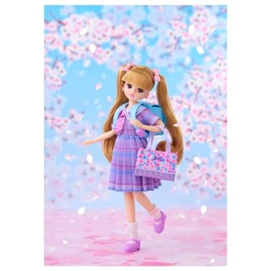 Takara Tomy Licca-chan Doll LD-08 Exciting First Grader Dress-Up Toy Ages 3 Up