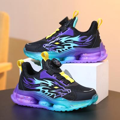 Children's Shoes Casual Shoes Parent-Child Shoes Trend Shoes  Children's Trend All-Match Casual Fashion Rotating Button Shoes Basketball Shoes