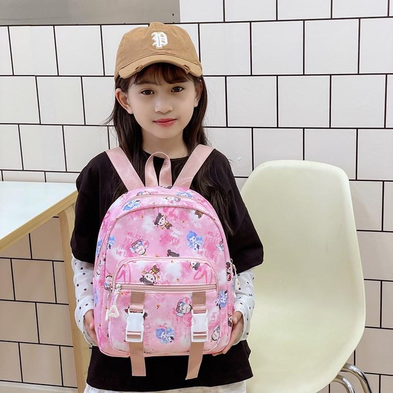 School bag new bag boys and girls 2-5 years old cute cartoon school bag casual versatile backpack tide