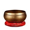Nepal Bronze Six-Syllable Mantra Tibetan Singing Bowl for Meditation and Incense, Buddha Sound and Chime Bowl.