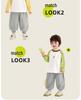 Kaka Panda Kids' Long-Sleeve T-Shirt for Boys & Girls - Trendy Spring/Autumn Top for Toddlers