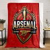 Arsenal Blanket Set Champions Designed Flannel Blanket for Bedroom, Living Room, Sofa, and Nap