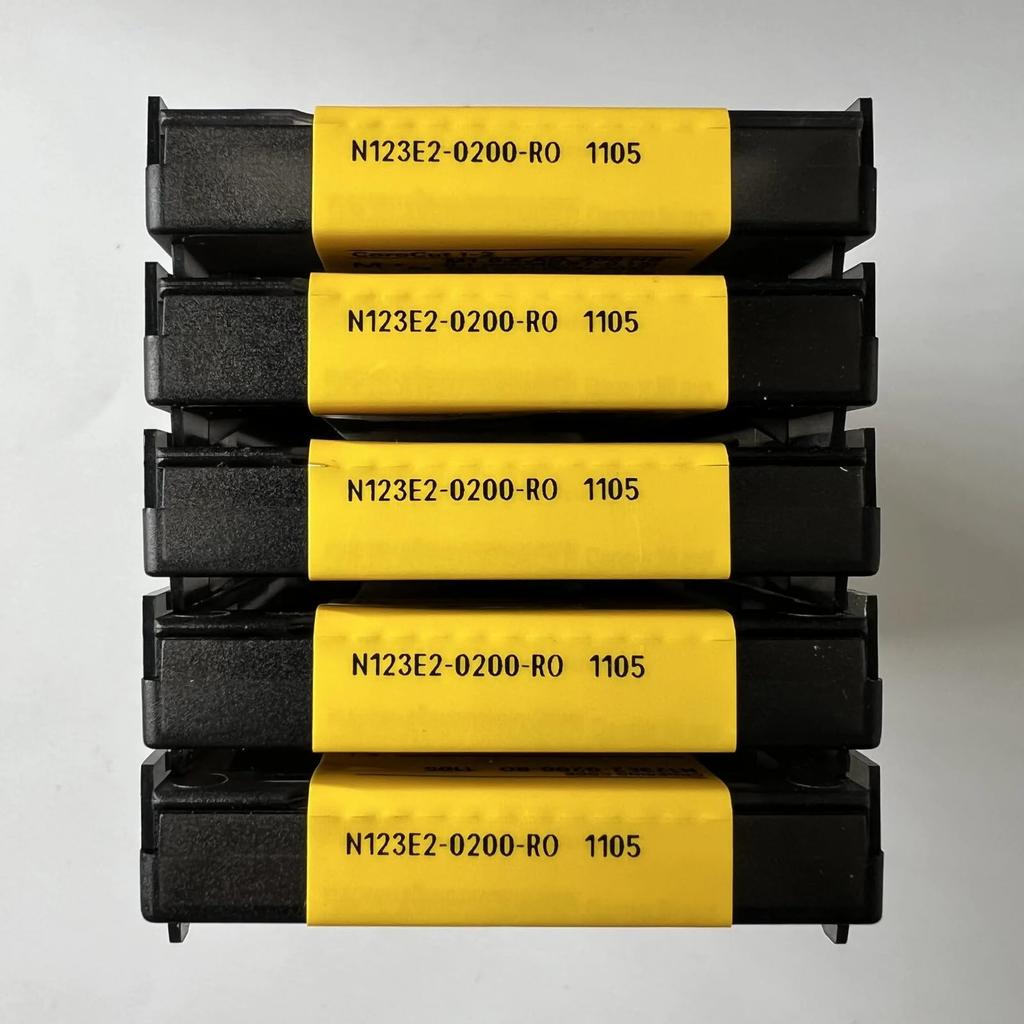 Original Sandvik / N123E2-0200-RO 1105 /  CNC lathe carbide blade 10 Pcs