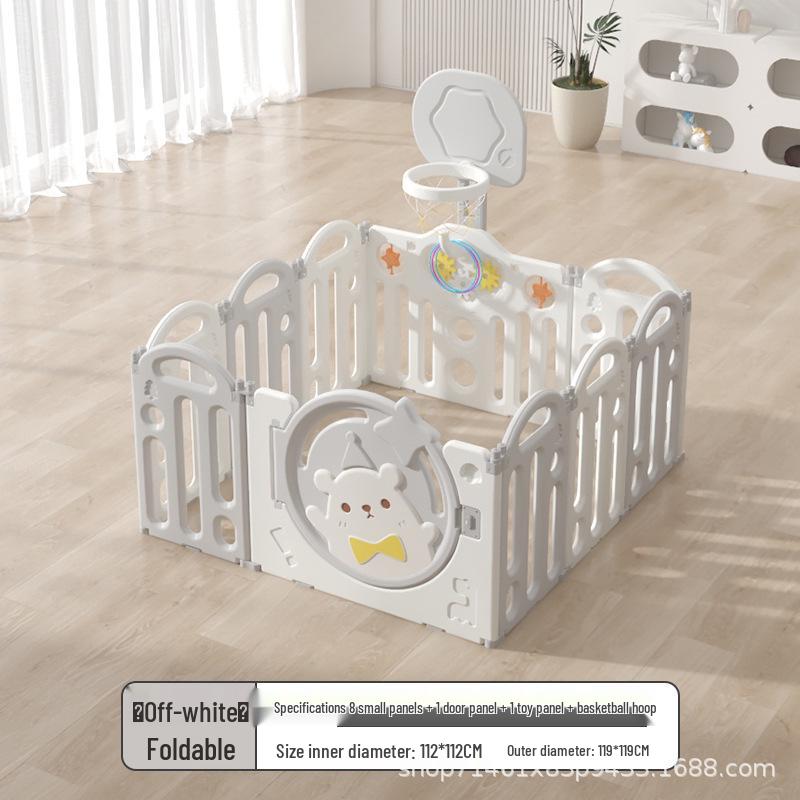 Indoor Safety Playpen & Crawling Mat for Babies: Anti-Fall Playground & Learning Fence