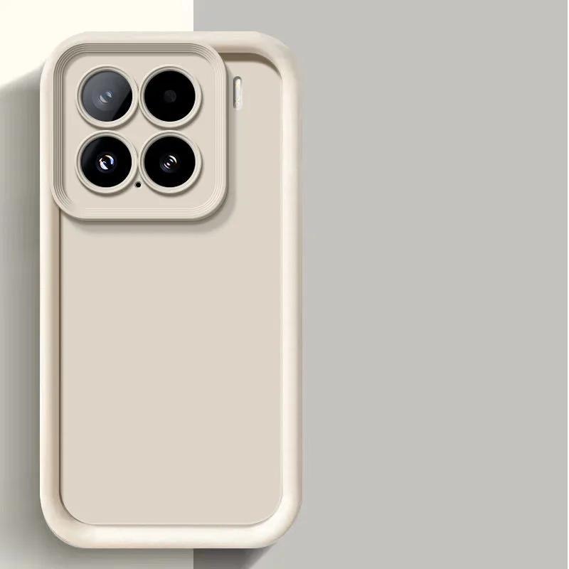 

Luxury Matte Phone Cases For Xiaomi MI15 15 Case For Mi15Pro 15Pro Pro Shockproof Protective Soft Back Cover Fundas Carcase Capa For Xiaomi 15 Pro белый