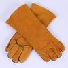 Full Leather Heat Insulation Gloves for Electric Welding Thorn Proof Gardening Mittens