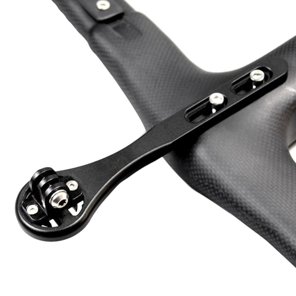 Aluminiumlegierung Fahrradcomputerhalterung Schwarze Lenker-Computerhalterung Fahrradfahren