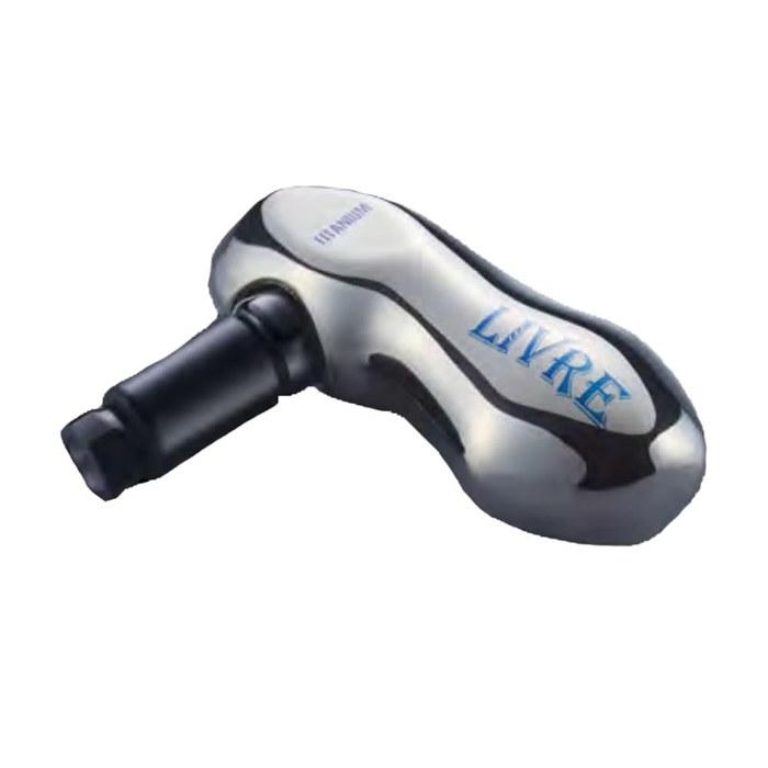 LIVRE Titanium Handle Knob TB-S for Shimano C, Silver & Black, TSCS-1, 37.2g