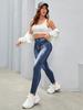 Women's High-Elasticity Seamless Yoga Pants - V-Waist, Hip-Lifting, Slimming & Fashionable for Running and Sports