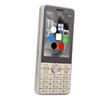 4G Unlocked Phone Dual SIM Card Support 3.5 Inch Color Touch Screen Loud Sound Large Keys Mobile Phone Gold