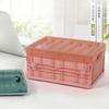 Plastic Toy Storage Box Stackable Desktop Clutter Box Portable Organizer Box  Wardrobe Organizer