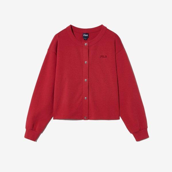 Fila Crewneck Cardigan