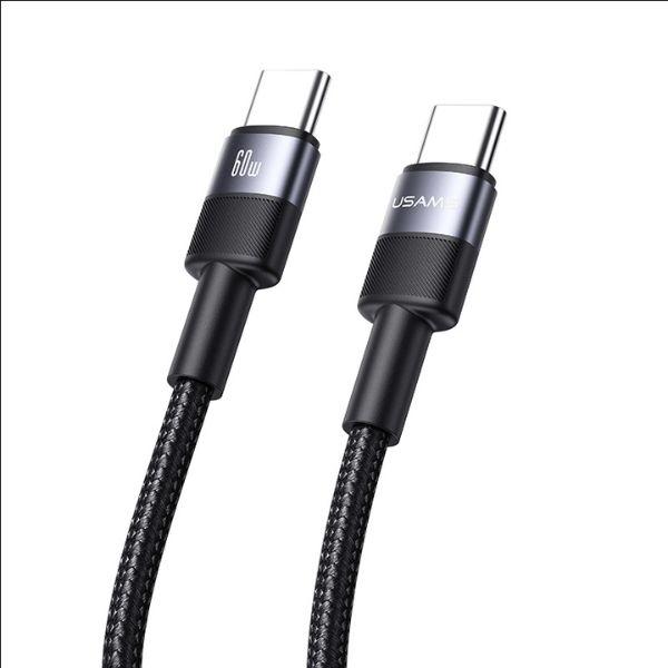 USAMS USB-C to USB-C Cable Set 30pcs 60W 1.2m Braided SJ724ZJ01 (US-SJ724)