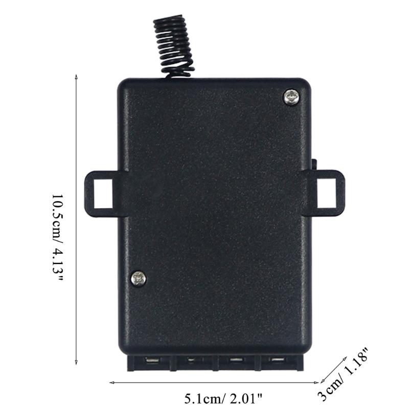 315/433MHz Industrial 2-key Remote Control DC12-48V 1CH RF Wireless Remote Control Switch Transmitter for Garage Door