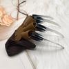 Wolverine Style Metal Claw Gloves for Cosplay, Halloween Costume Accessory, Unisex Adult Props