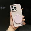 Applicable to iPhone16 mobile phone case 15pro creative 14plus mirror bracket 13promax anti-drop protective case