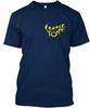 Tours De France Cycle T Shirt Made In the USA Size S To 5XL