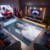 1pc Jin singer2 Print Area Rug - Soft, Washable Non-Slip Indoor Mat for Office Chairs, Living Room, Home Office Decorative Rug