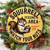 D Flat D Wall Art  Round Metal Tin Sign Watch Your Nuts Vintage Metal Tin Sign Decorative Poster for Home Bar Club Cafe