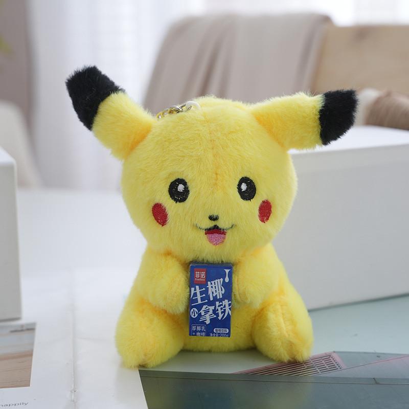 

Причудливая плюшевая подвесная кукла Пикачу 12 см с очаровательным брелоком для детей и взрослых и Blue Drink