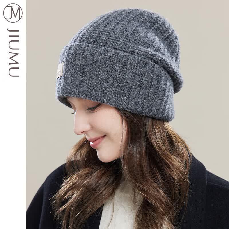 JIUMU Women s Knitted Beanie Hat One Size