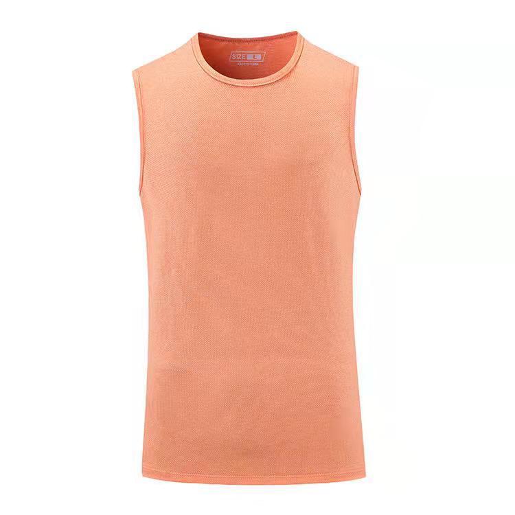 Men s Summer Quick-Dry Sleeveless Running Vest - Breathable Fitness Training Top