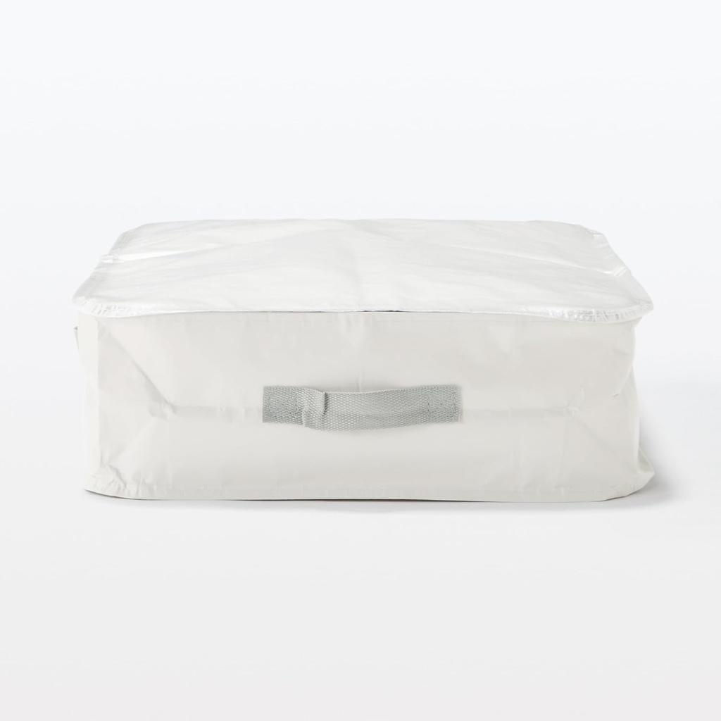 MUJI Große faltbare Aufbewahrungstasche aus Picknickfolie 83903732