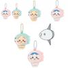 Costume d'ours mignon Kawaii style japonais Auto-dérision Jouet en peluche Aquarium Poissons
