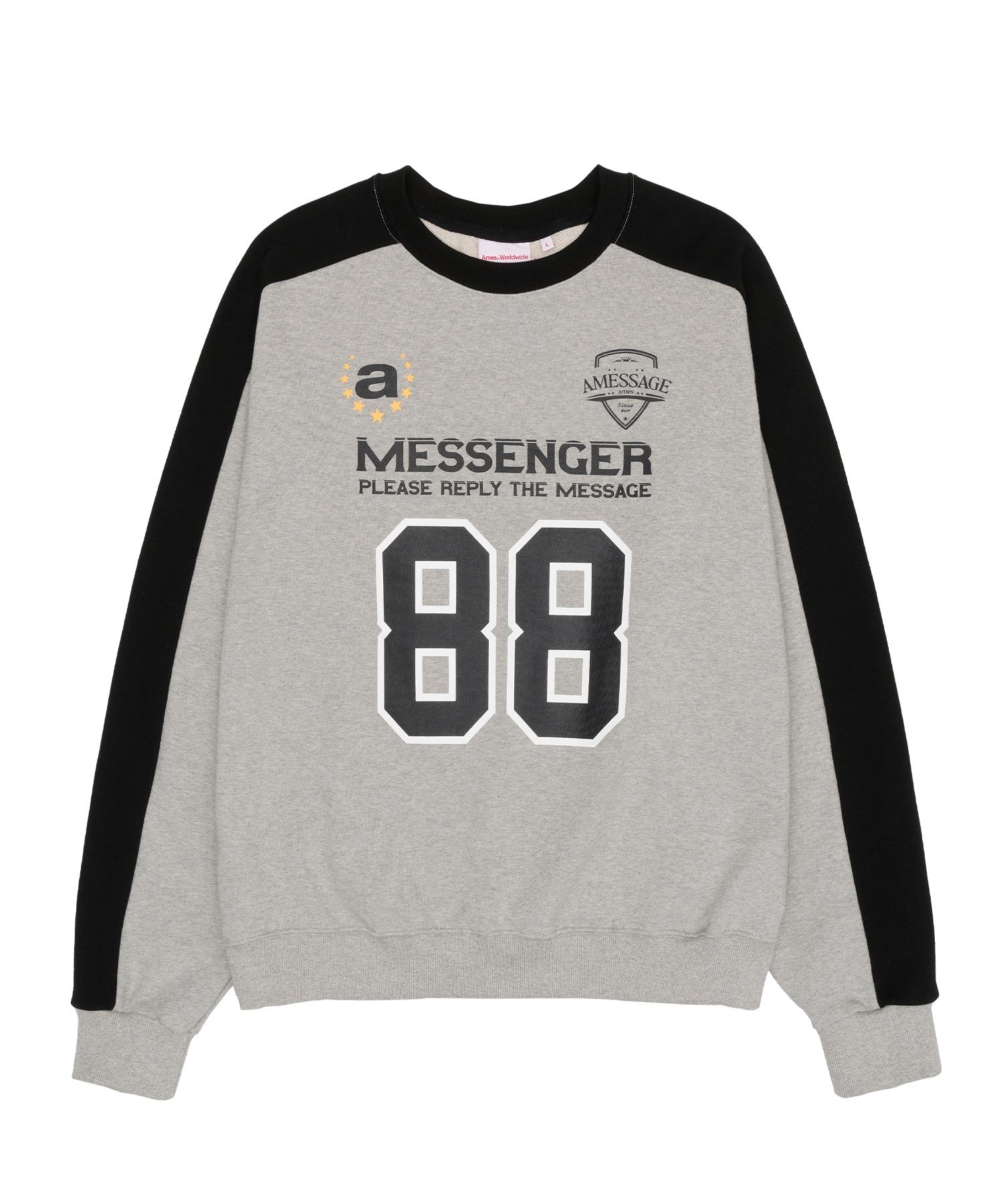 Свитшот Ames Worldwide Numbering Серый (Am2Esum443A) Grey L