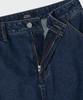 Musinsa Standard Woman Women'S Denim Carpenter Long Skirt [Medium Indigo]