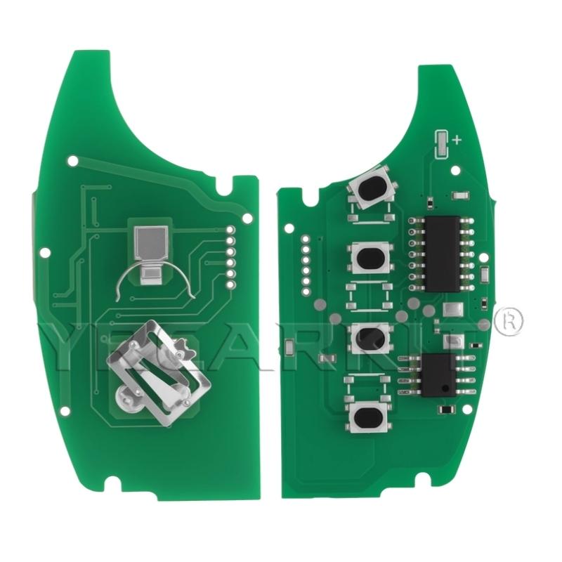 For Hyundai Sonata 2014 2015 2016 2017 2018 2019 Flip Remote Car Key Fob 433MHz 46 4D Chip 95430-C1010 FCC ID: TQ8-RKE-4F16