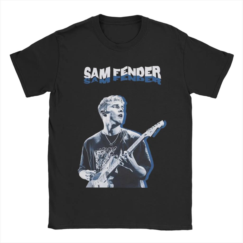 Sam Fenders T Shirts for Men Women Cotton Novelty TShirts Crew Neck Tee Shirt Short Sleeve Clothes New Arrival