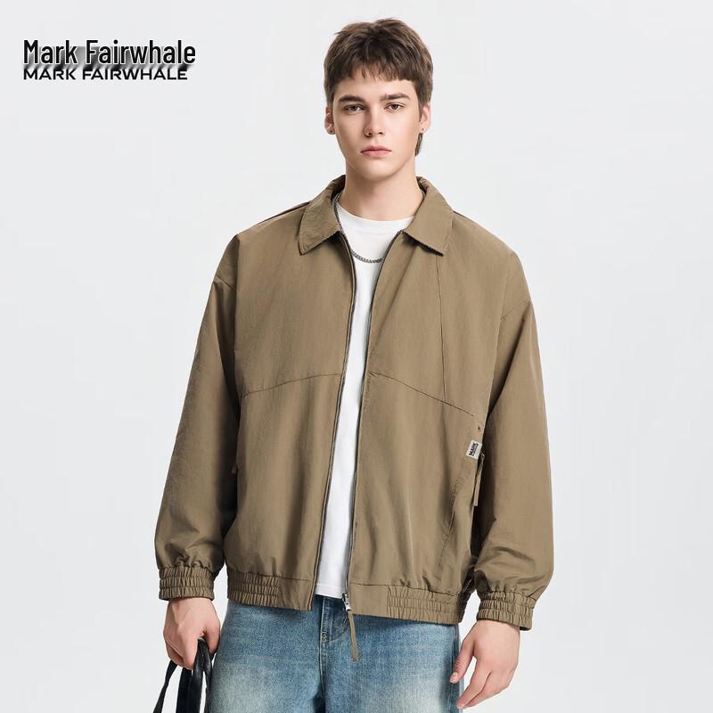 Mark Fairwhale Men's Casual Solid Color Jacket